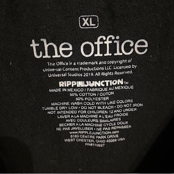 The Office Michael Scott Paper Company Inc. Short Sleeve Tee X-Large - Picture 3 of 3